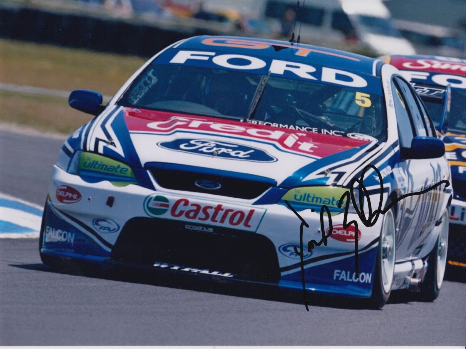 David Brabham Hand Signed 8x6 Photo Poster painting - Touring Cars Autograph 2.