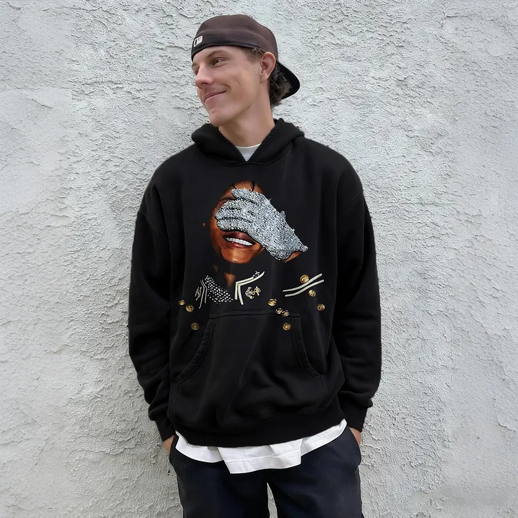 Michael Jackson Printed Men's Hoodie