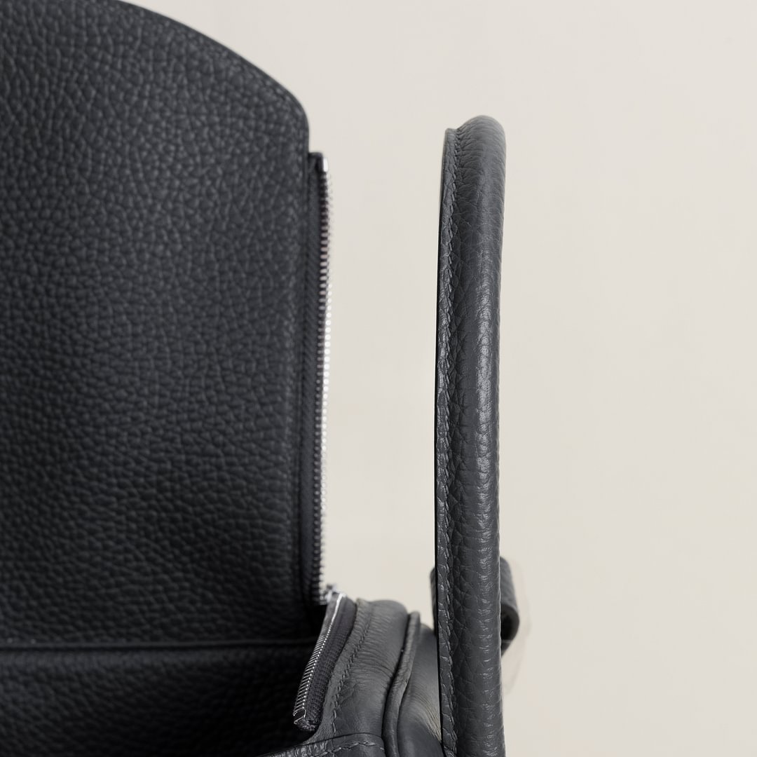 Lindy 26cm Clemence leather H0 Gris misty&nbsp; PHW