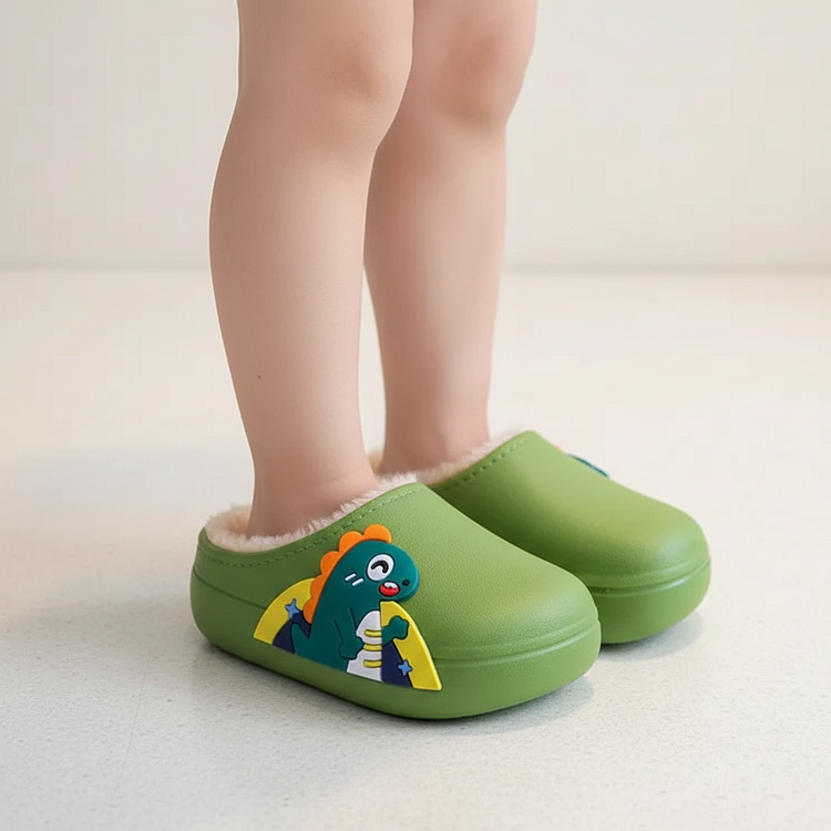 Plush Warm Waterproof Slippers Ages 2 to Adults