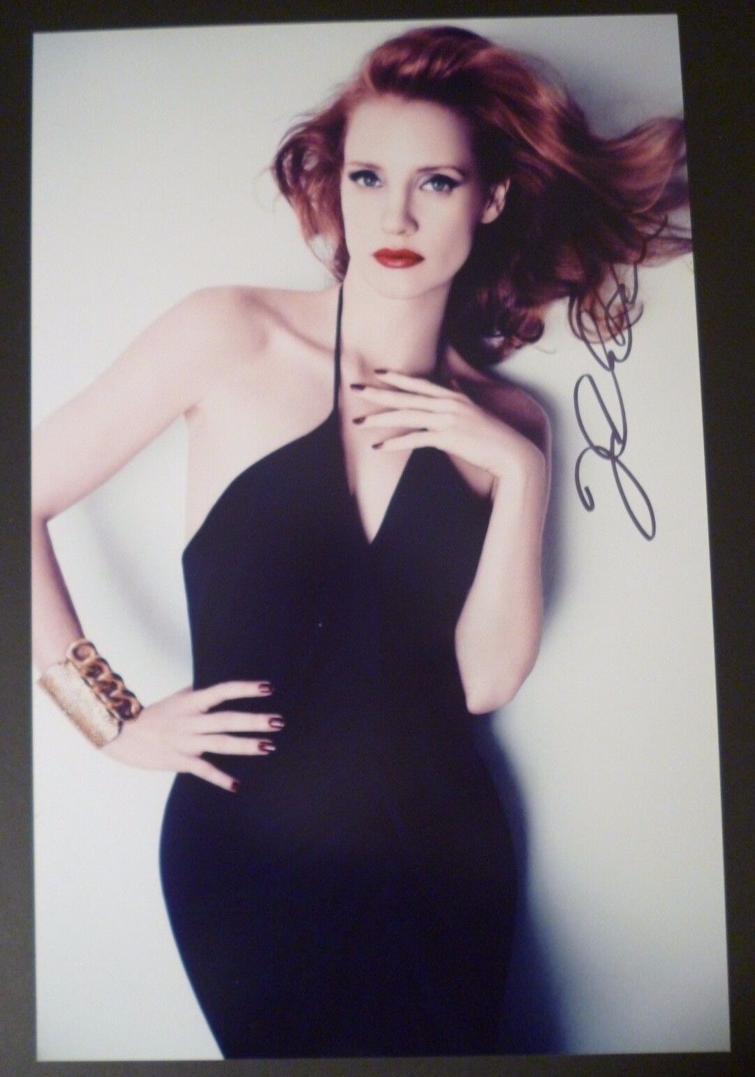 JESSICA CHASTAIN Authentic Hand-Signed So Hot