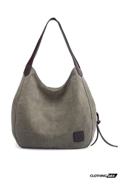Canvas Hobo Bag