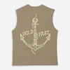 Men's Surf Hold Fast Against The Current Tank Top by Inlyline