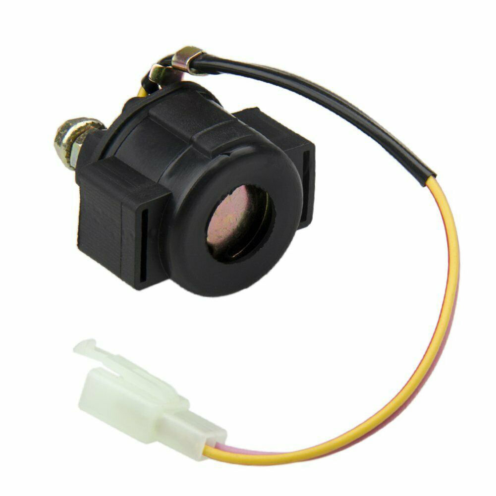 For ATV Moped Go-Kart Starter Relay Solenoid With Ignition Coil Car Accessories Extra Long Wire Starter Relay 100% Brand New