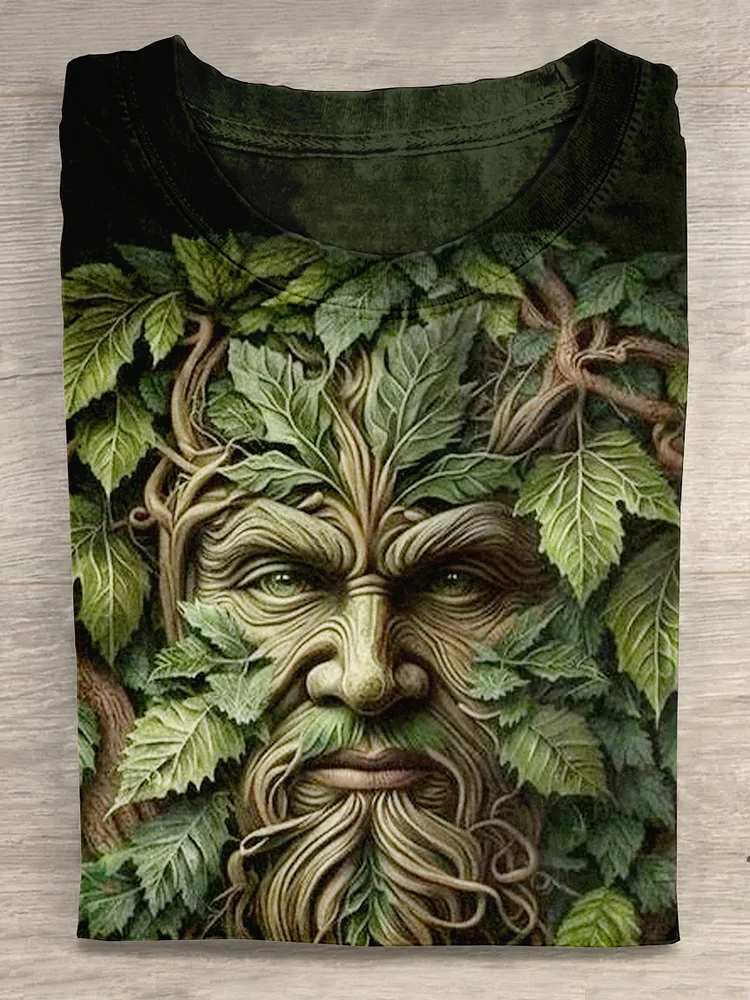 Christmas Cernunnos Celtic God Of Nature Art Print T-shirt