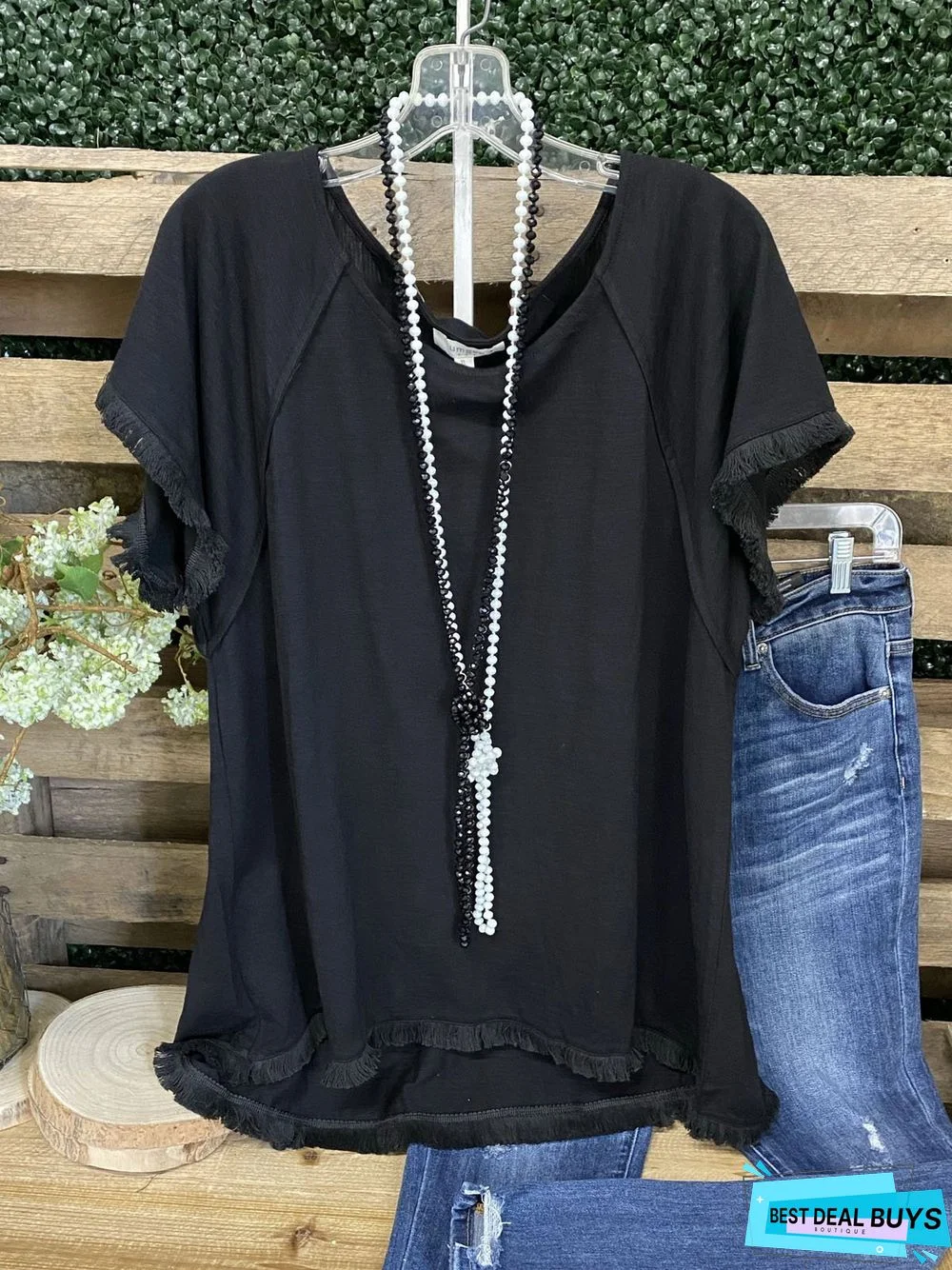 Casual Plain Tops