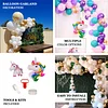 108 Pack | Turquoise, Purple and Pink Unicorn DIY Balloon Garland Arch Kit