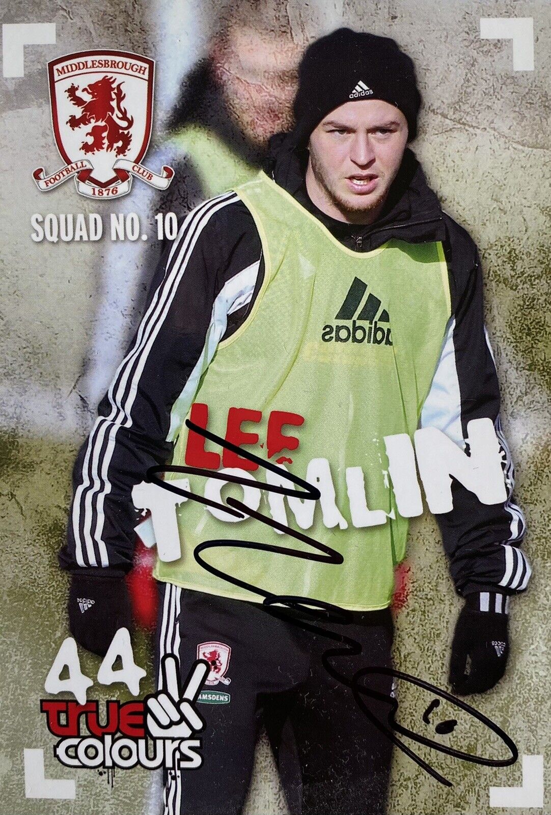 Lee Tomlin Genuine Hand Signed 6X4 Official Middlesbrough Club Card Photo Poster painting