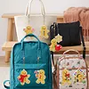 12pcs Cute Cookie Character Double-Sided DIY Diamond Painting Keychain Kit