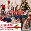(US Local)Christmas Tree Special Shaped Diamond Painting Journal Notebook for Adults