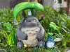 Totoro Hiding from the Rain - My Neighbor Totoro Resin Statue - BBSD Studio
