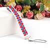 DIY Beaded Embroidery Mobile Phone Chain Lanyard Hand Strap Key Bag Hand Strap KitS 