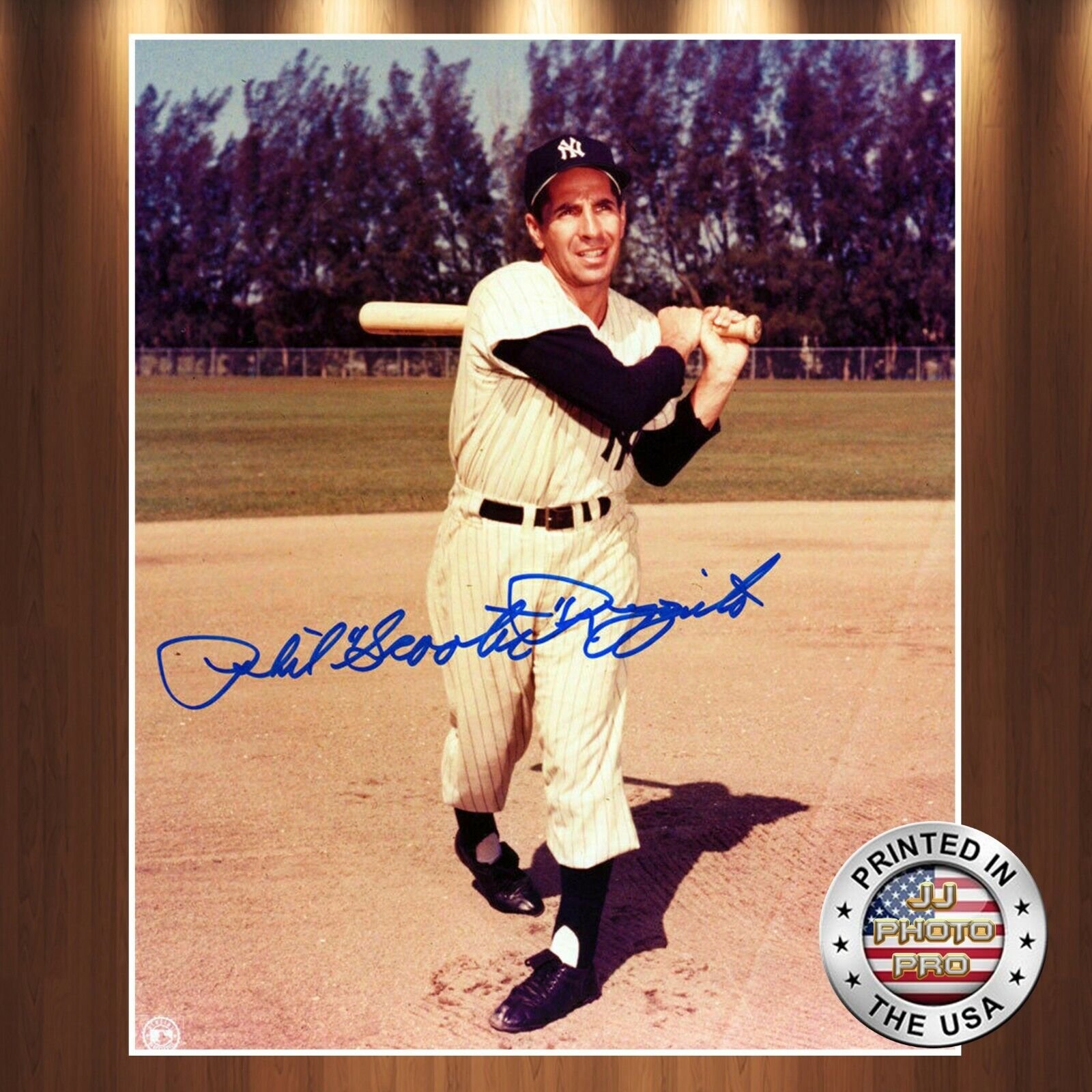 Phil Rizzuto Autographed Signed 8x10 Photo Poster painting (HOF Yankees) REPRINT