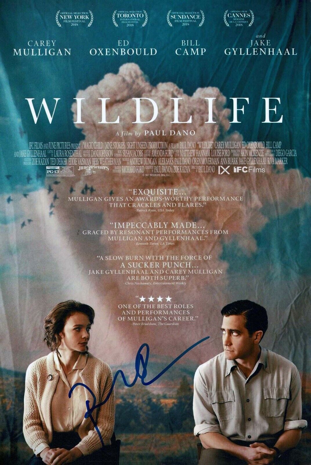 Paul DANO SIGNED Autograph Photo Poster painting AFTAL COA Wildlife Film Director Producer