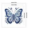 Butterfly-11CT Stamped Cross Stitch 40*40cm/15.75*15.75in