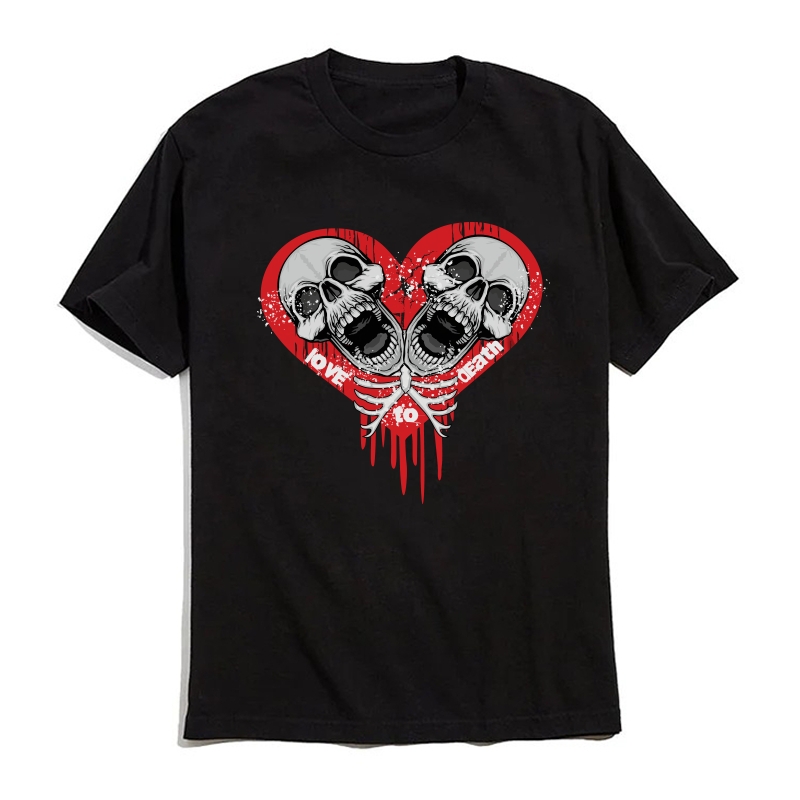 LOVE TO DEATH T-shirt Unisex Graphic Tee