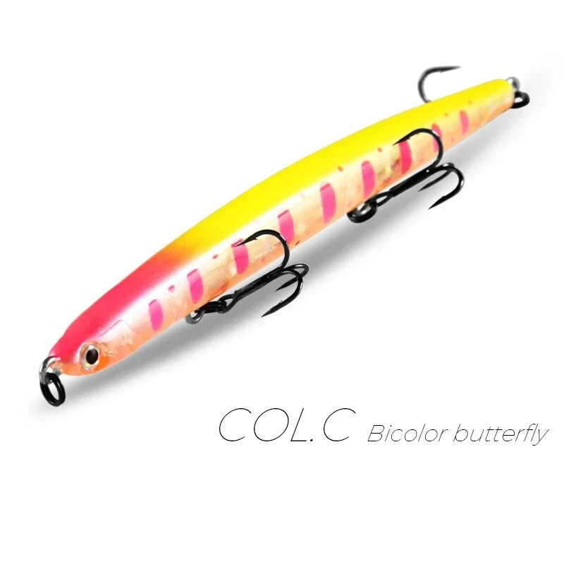 2017 Xaperni Fishing tackle Hot model new fishing lures hard bait minnow 4mixed colors,  pencil bait 11cm 12g, sinking