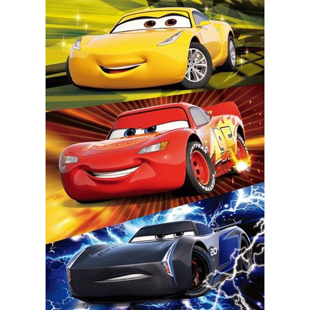 

30*40CM - Cars - Round Drill Diamond Painting, 501 Original