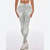 Women's Butt-Lifting Quick-Drying Tight-Fitting Faux Denim Yoga Pants by Inlyline