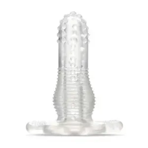pornhint Pornhint Soft Stretchy Hollow Anal Butt Plug Penis Sleeve Stroker Gay Anal Sex Toys