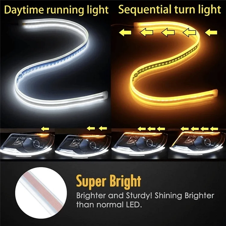 Lampka sygnalizacyjna LED Streamer do samochodu (2 szt.)