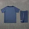 2025/2026 Psg Paris Pre-Match Training Haze Blue Shirt+Shorts 1:1 Thai Quality