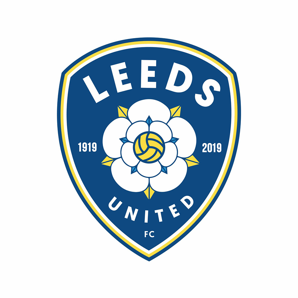 

30*30CM - Round Drill Diamond Painting - Leeds United, 501 Original