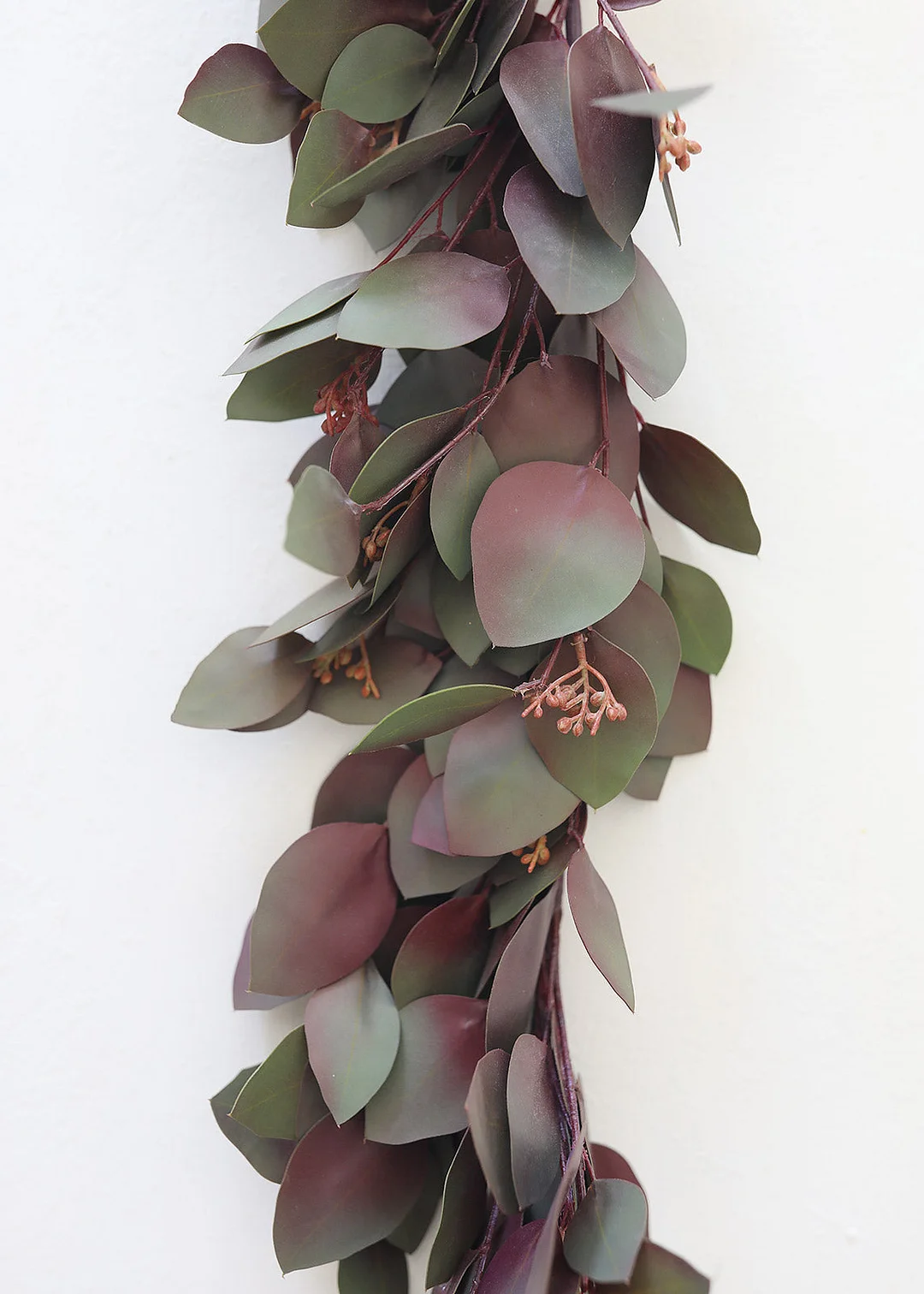 Burgundy Real Touch Eucalyptus Garland - 4'