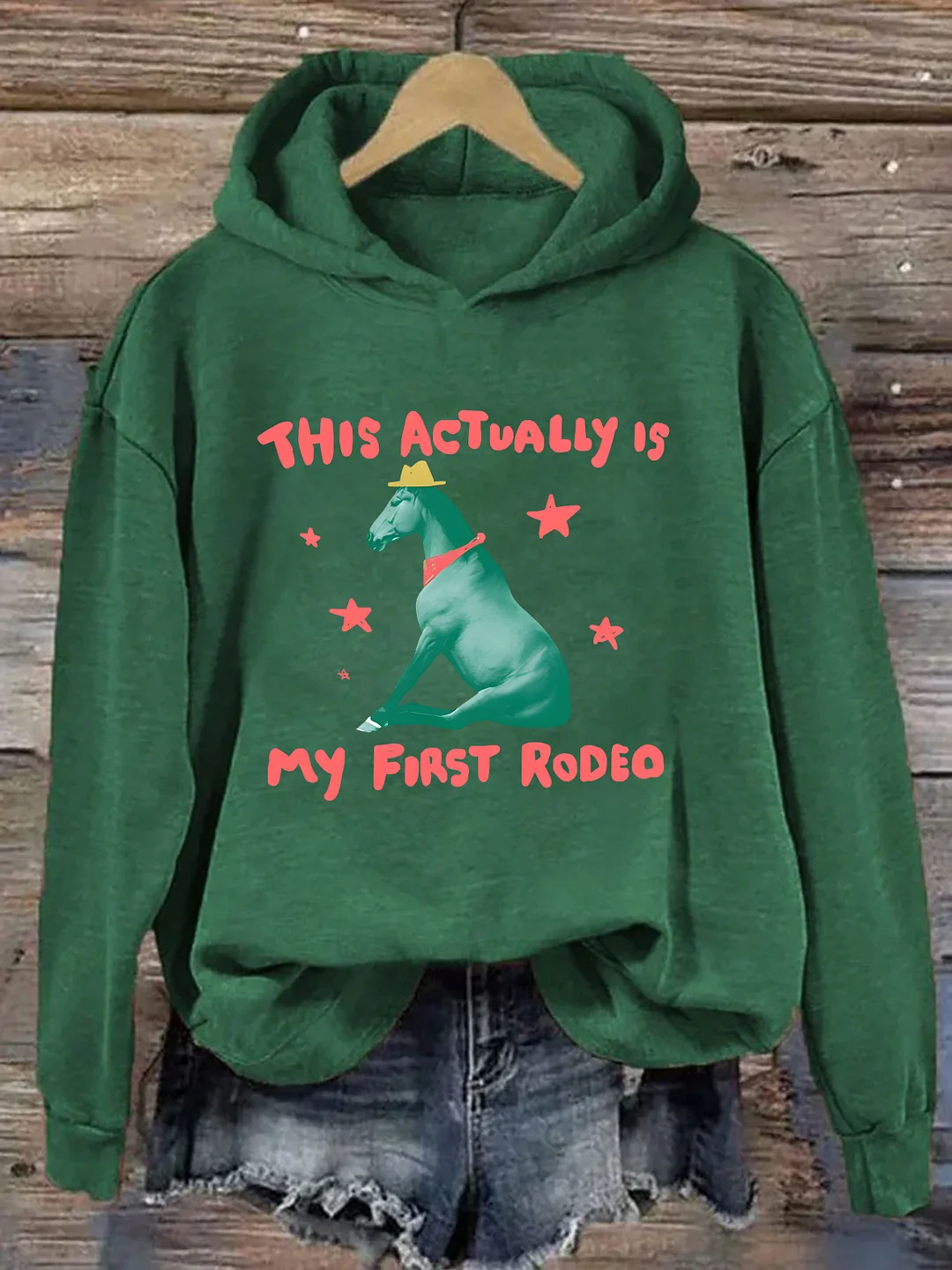 This Actually Is My First Rodeo Hoodie