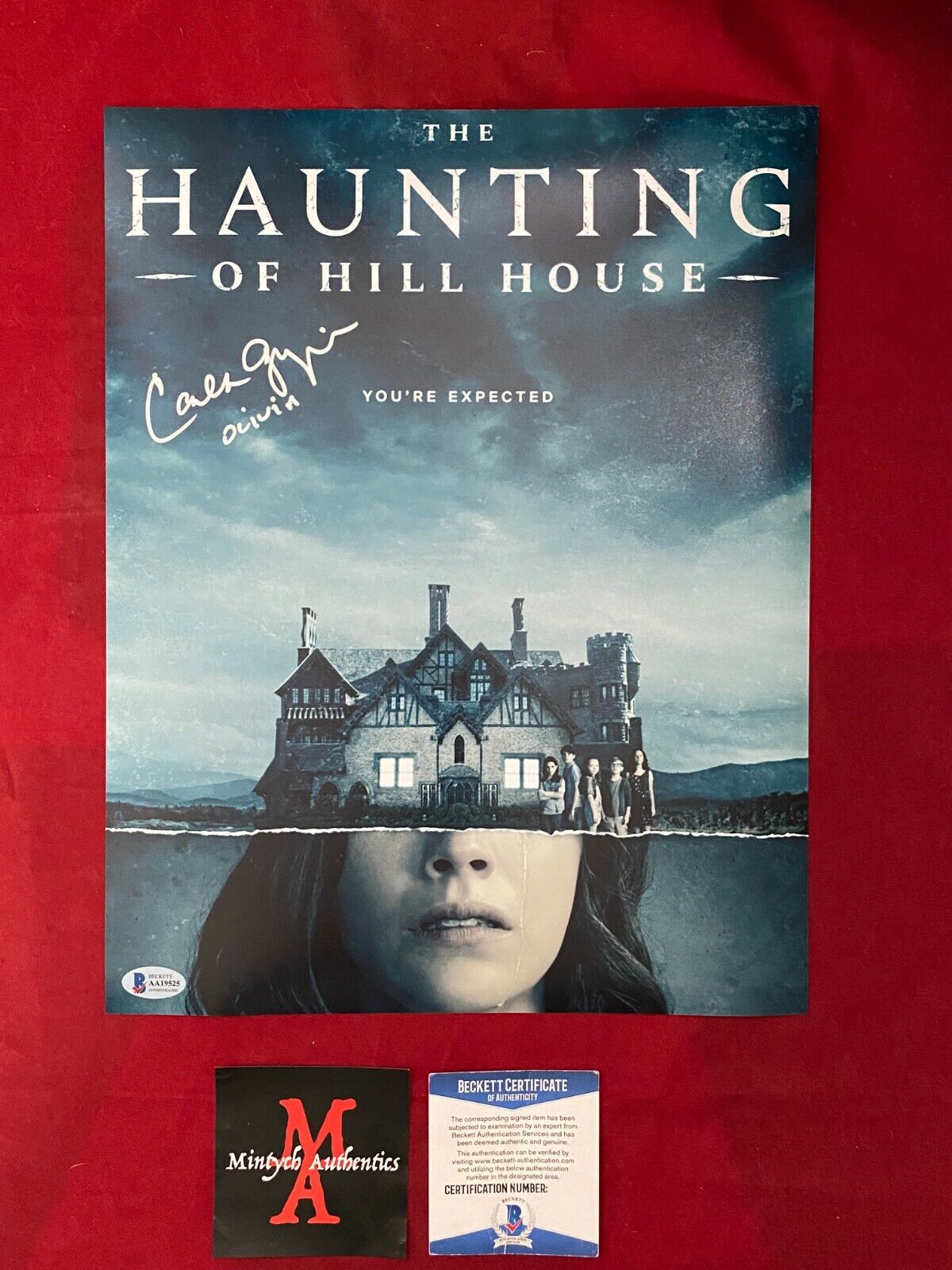 CARLA GUGINO AUTOGRAPHED SIGNED 11x14 Photo Poster painting! THE HAUNTING OF HILL HOUSE! BECKETT