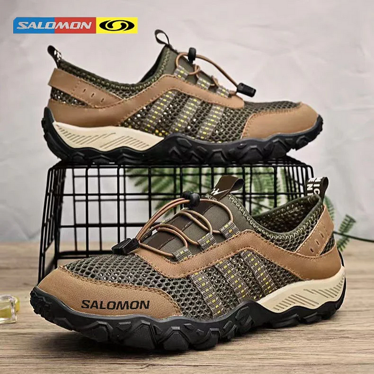 Salomon® 2024 Nowe oddychające buty turystyczne z siateczką, wodery outdoorowe, buty sportowe