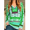Women's Ethnic Style Hooded Sweater