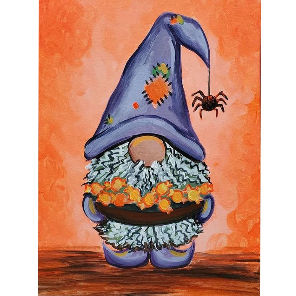 Gnome-Full Round Diamond Painting