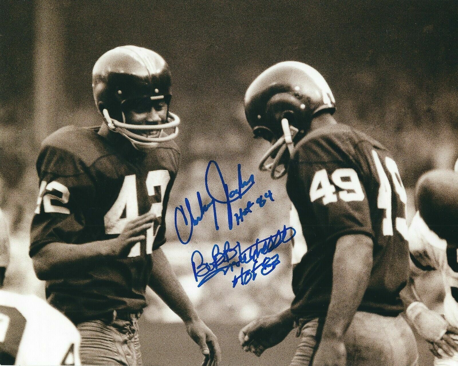 Charley Taylor / Mitchell Autographed Signed 8x10 Photo Poster painting ( HOF Redskins ) REPRINT