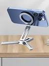 Magnetic Portable Desktop Phone Mount Aluminum Alloy Phone Tripod for Magsafe