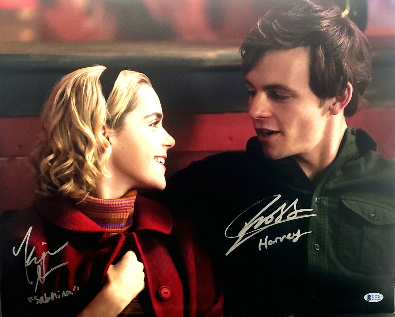 KIERNAN SHIPKA & ROSS LYNCH Signed SABRINA