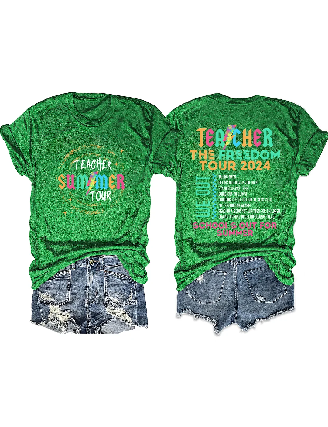 Teacher Summer Tour T-shirt
