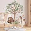 Lovely Forest Tree Doe Bear Bunny Butterfly Wall Sticker Kids Room Decor