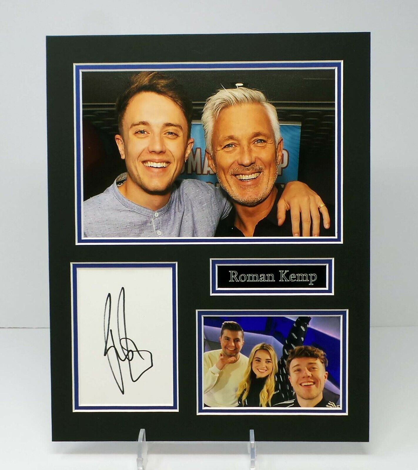 Roman KEMP Capital FM Radio Presenter Signed Mounted Photo Poster painting Display AFTAL RD COA