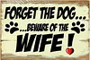 2pcs - Warning Vintage Metal Signs(12*16Inch)  