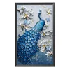 (Big Size) 11CT Peacock- Counted Cross Stitch 48*75cm/18.9*29.53in