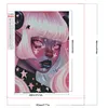 uk.everydayedeals (Limited Stock)Diamond Painting - Round AB Drills - Dark Candy Girl(45*65cm)