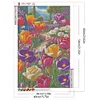 (40*60cm)Colorful Flowers - Full Round Drill Diamond Painting