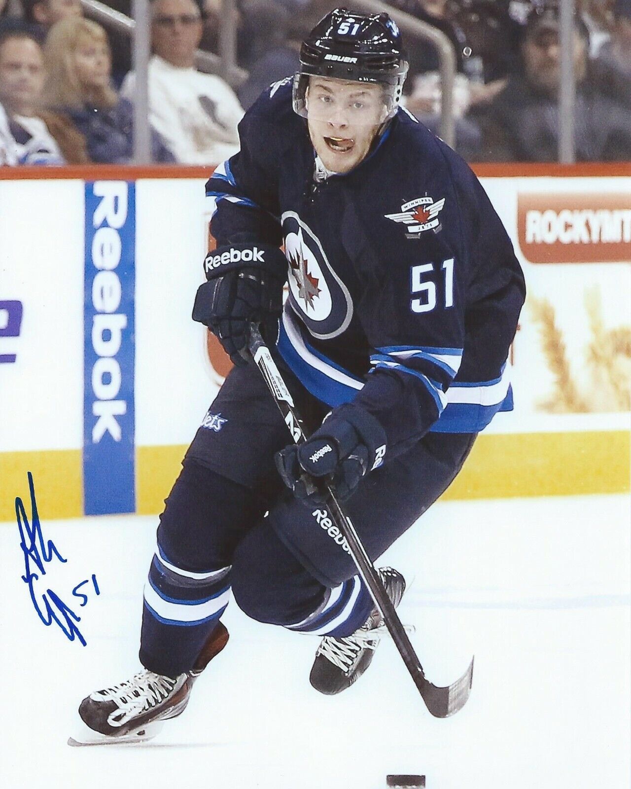 Andrew Copp Signed 8×10 Photo Poster painting Winnipeg Jets Autographed COA B