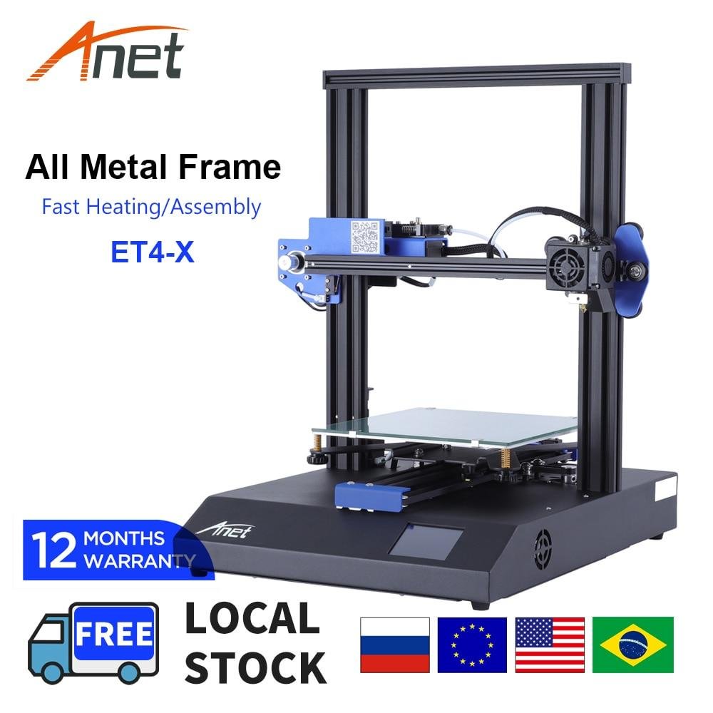 New Hot ET4-X 3D Printer Auto Loading Filament Detection Resume Printing