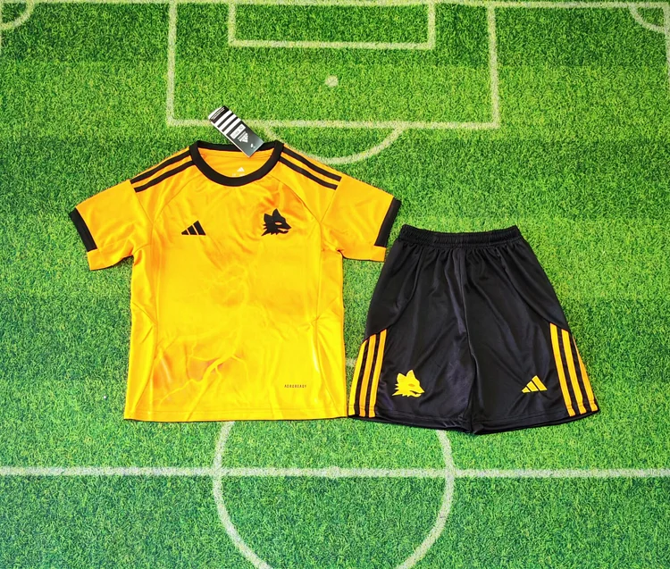 25/26 Roma away kids' clothing