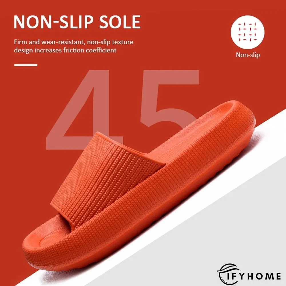 Thick Platform Bathroom Home Slippers Women Fashion Soft Sole EVA Indoor Slides Woman | IFYHOME