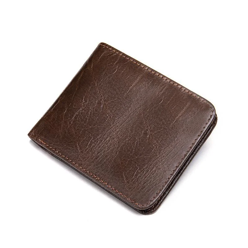 Anti-Theft RFID Blocking Vintage Cash Cards Wallets For Men