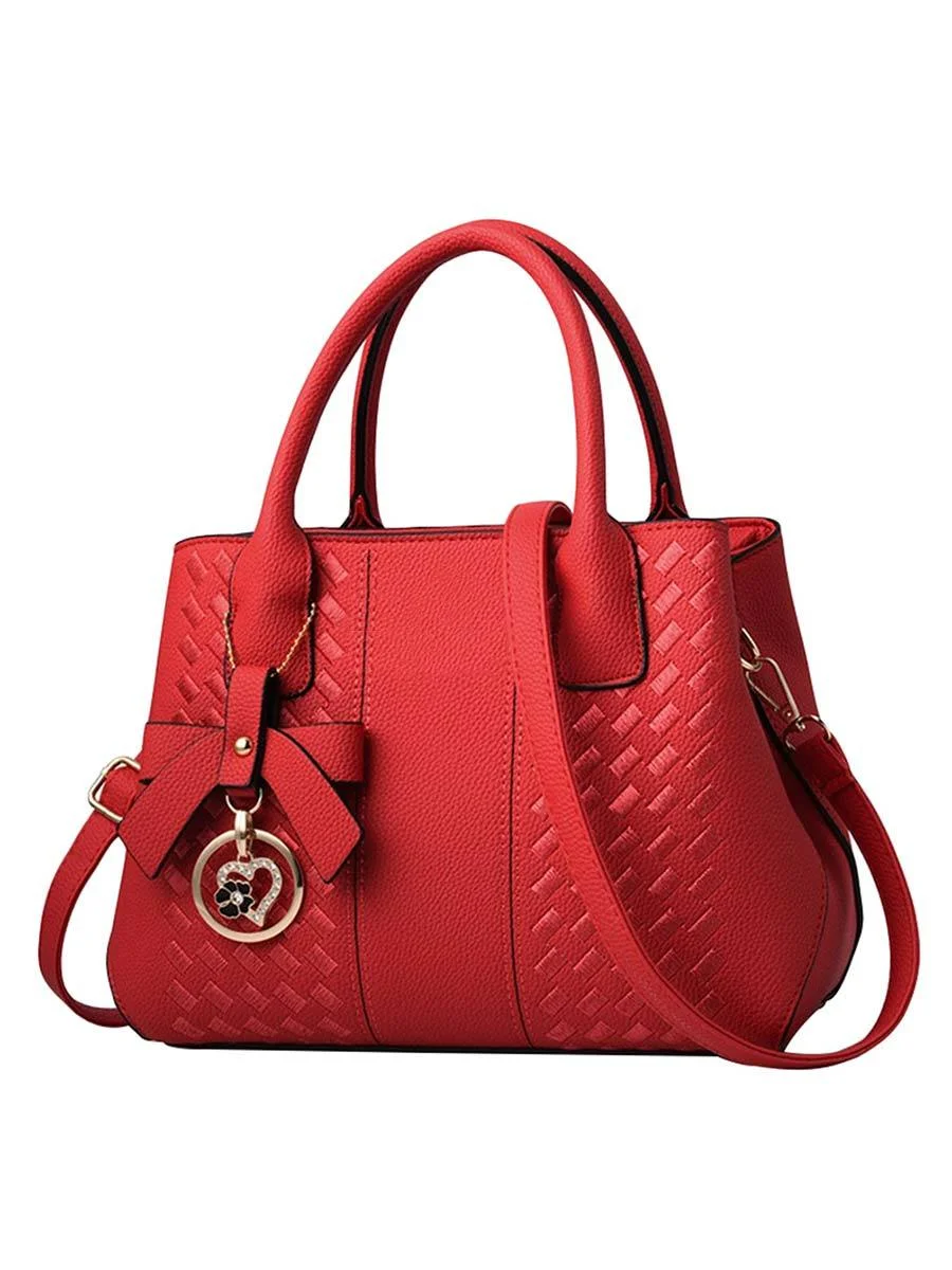 Casual Bag Ladies Solid Color Handbag