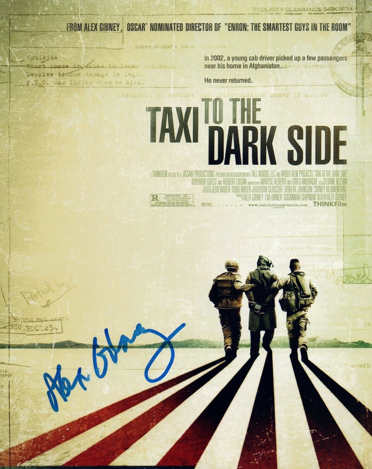 Alex Gibney Signed Autographed 8x10 Photo Poster painting Taxi to the Dark Side Director COA VD